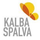 KALBA ir SPALVA logo